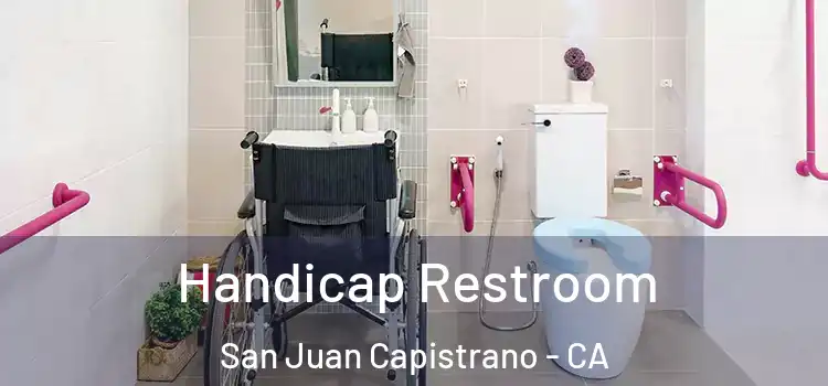 Handicap Restroom San Juan Capistrano - CA