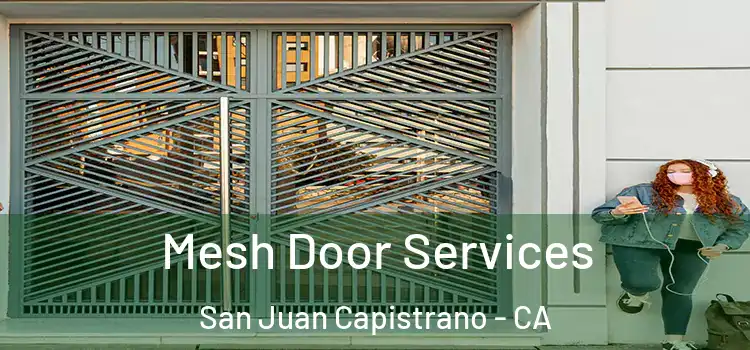 Mesh Door Services San Juan Capistrano - CA